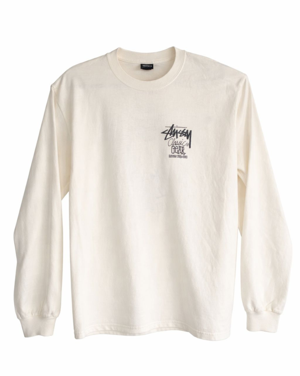 Stüssy Classic Gear LS Tee – Pigment Washed