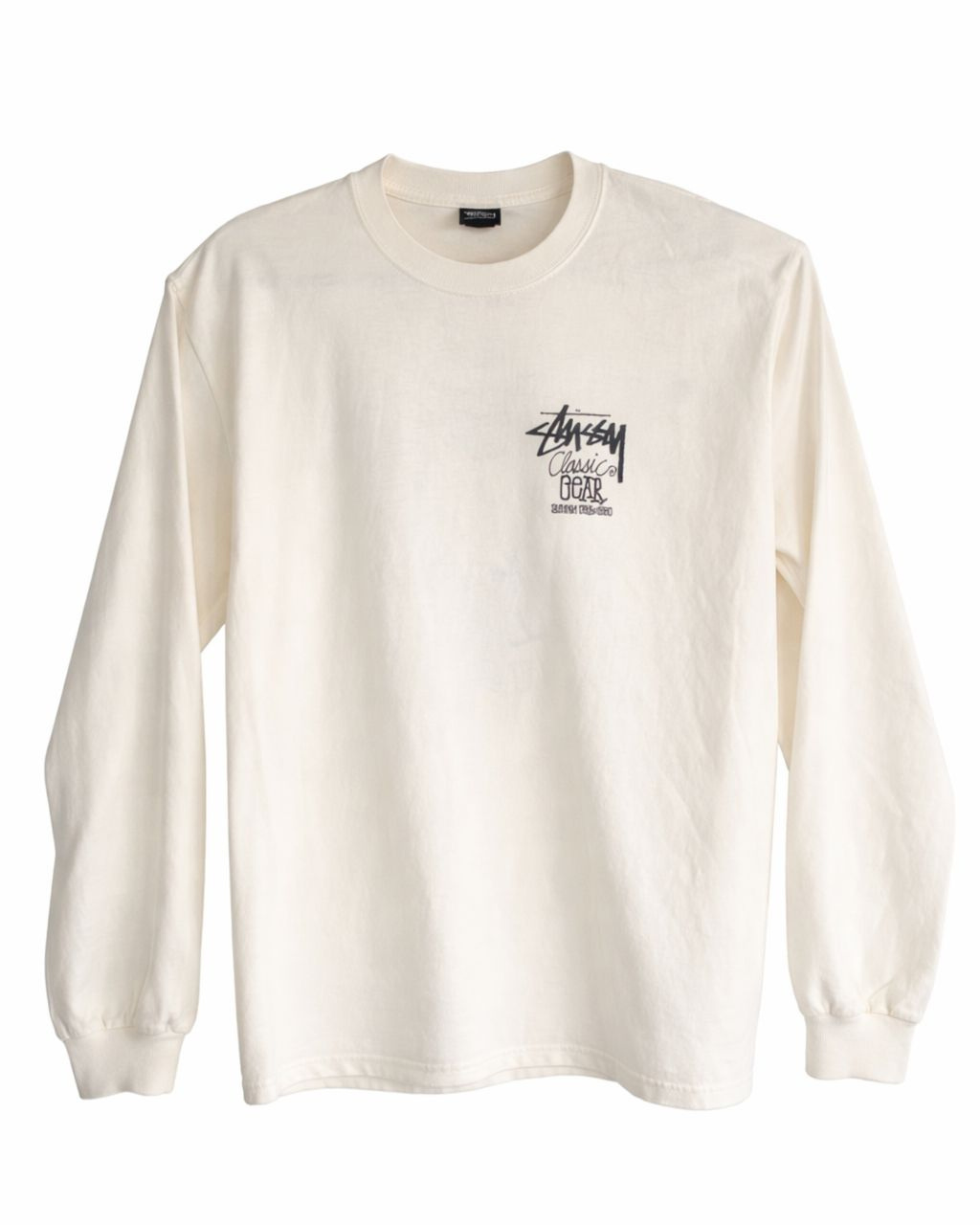 Stüssy Classic Gear LS Tee – Pigment Washed