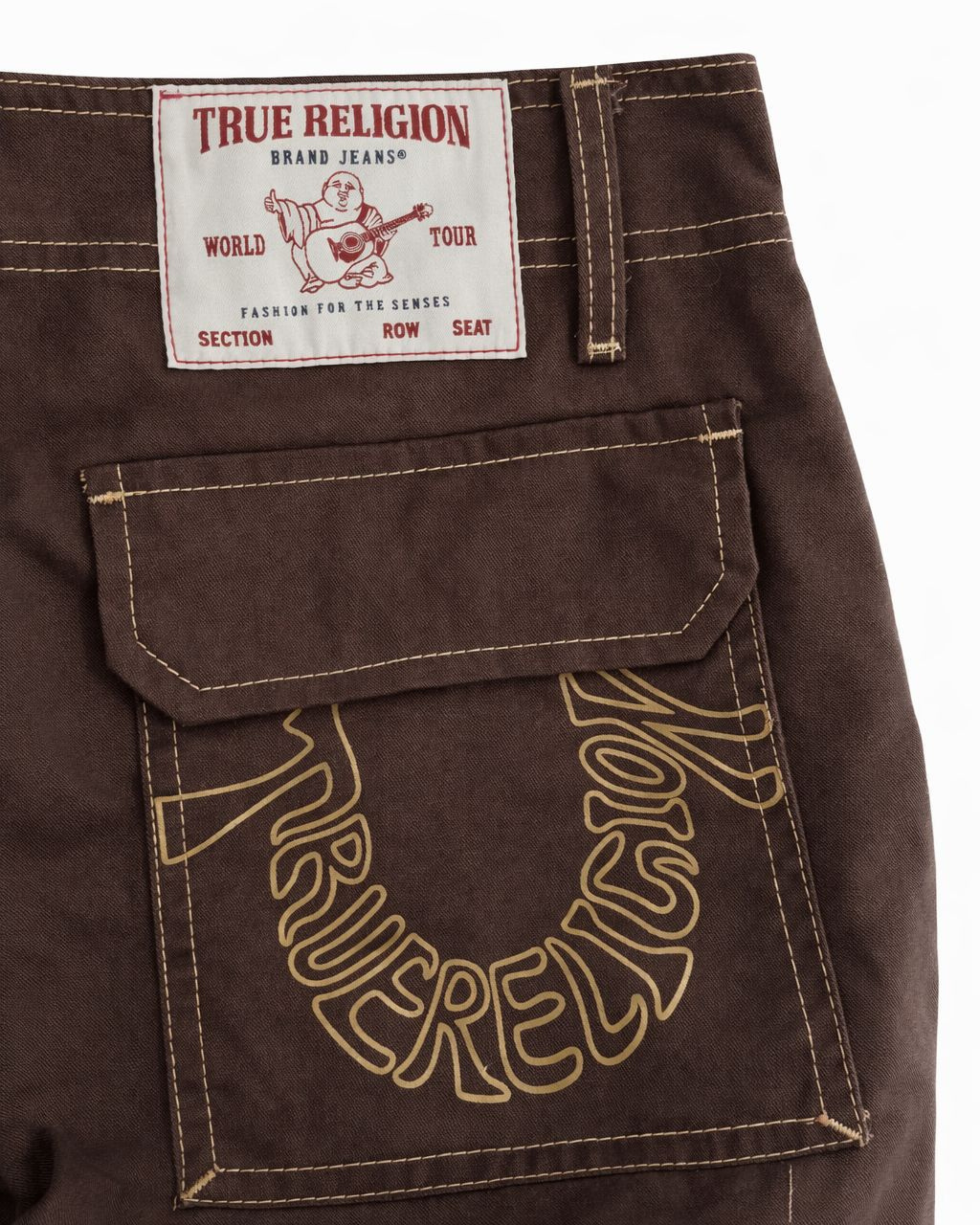 True Religion Brown Cargo