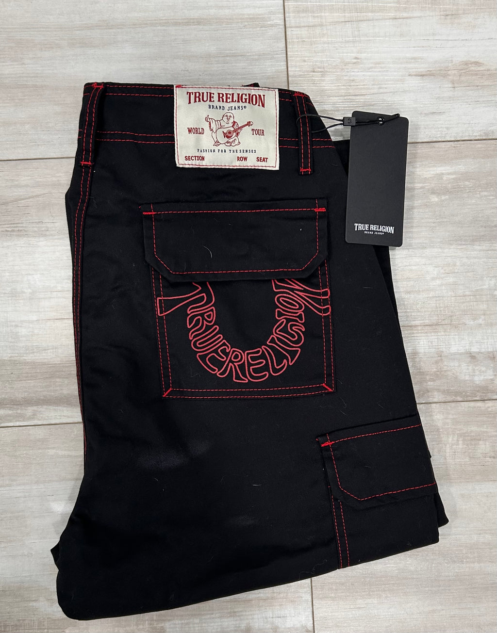 True Religion Black Cargo
